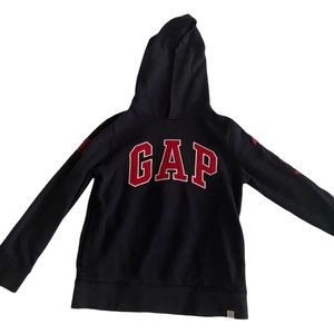 Boy’s navy blue Gap hoodie size M (8)